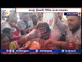 Minister Srinivas Goud Overwhelmed as Residents Perform Ksheeraabhishekam