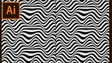 Make Op Art In Adobe Illustration | Adobe Illustrator Tutorial