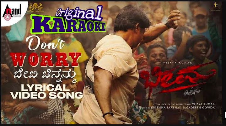 Don't worry baby Chinnamma Karaoke song