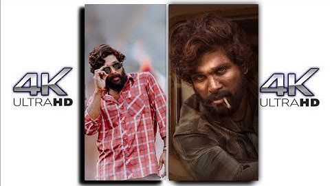 Pushpa Full Screen 4k Status //Whatsapp Status Video 🥀 AA 💯 Allu Arjun #status