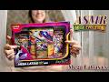 [ASMR] Mega Latias EX Box 💖 Whispered Pokémon Card Unboxing Tapping &amp; Mouth Sounds