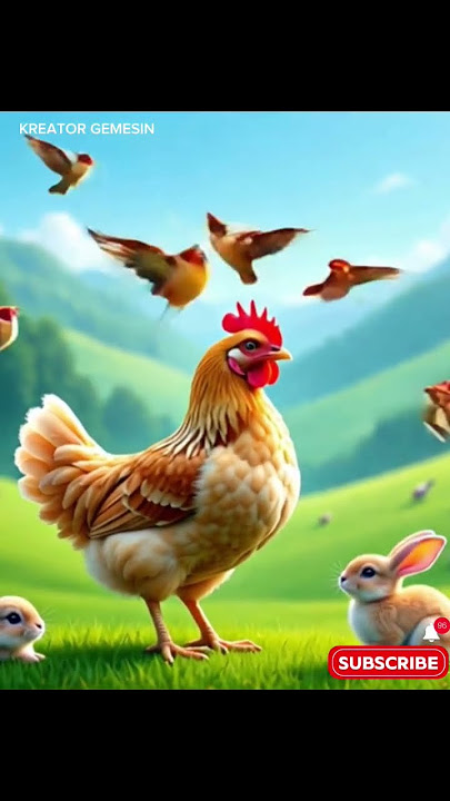 kuku kuku ruyuk ayam jago namany #tranding #funny