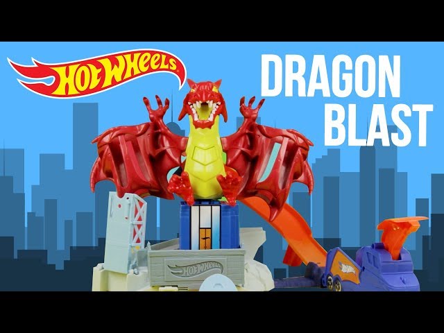 Hot Wheels Dragon Blast Playset