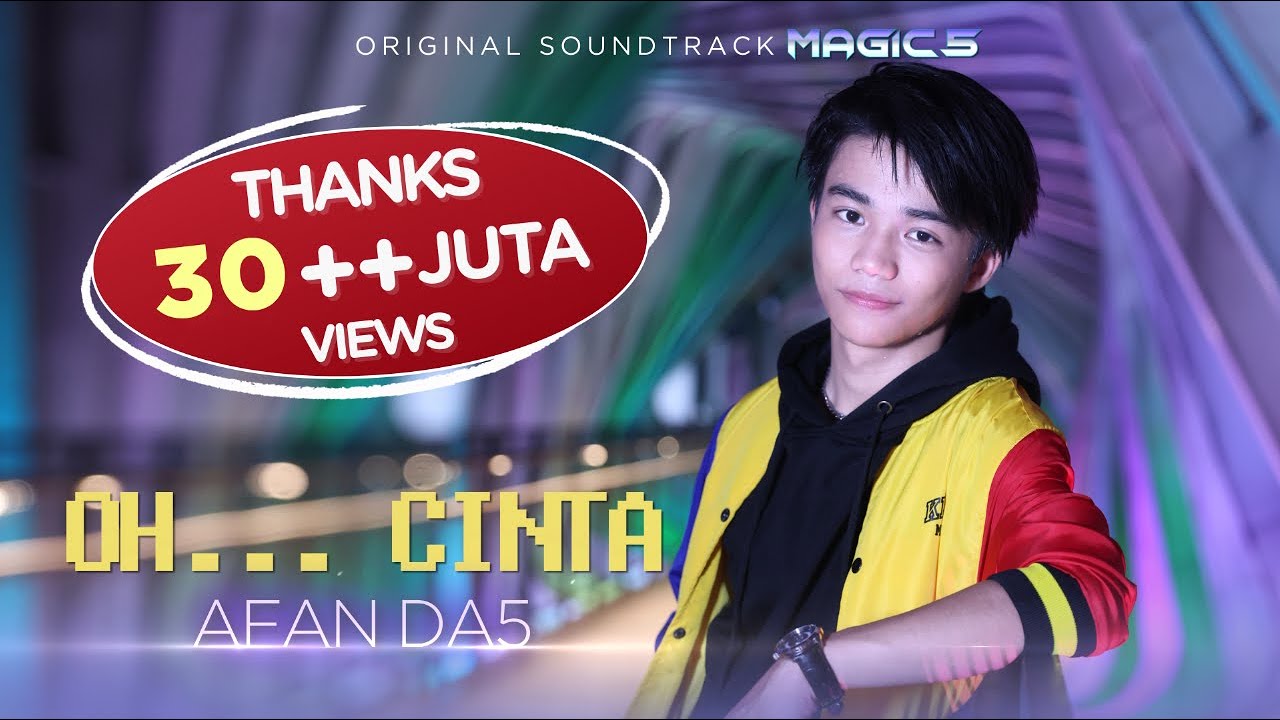Afan DA5   OH CINTA Ost Magic 5  Official Music Video