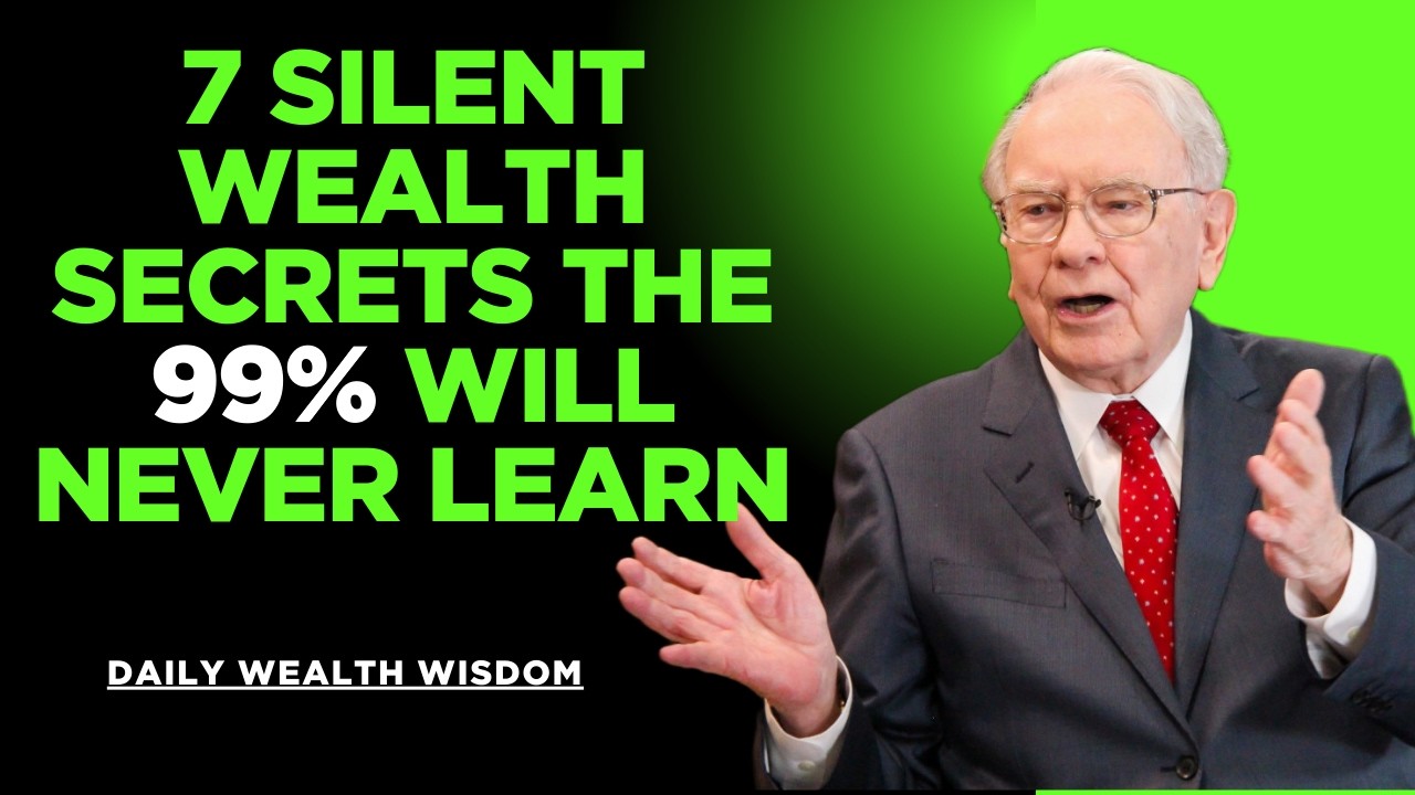 Warren Buffett: 7 Silent Wealth Secrets the 99% Will Never Learn