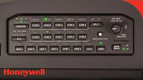 Audio Panel on the Pilatus PC-12 NG | Aero Training TV | Honeywell Aviation