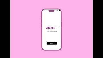 Fitness app UI/UX design presentation