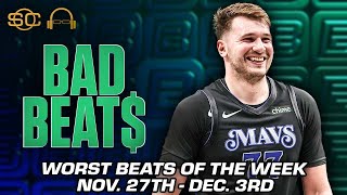 MEANINGLESS free throws from Luka Doncic ruins Rockets (+4.5) | Bad Beat$ | ESPN Bet