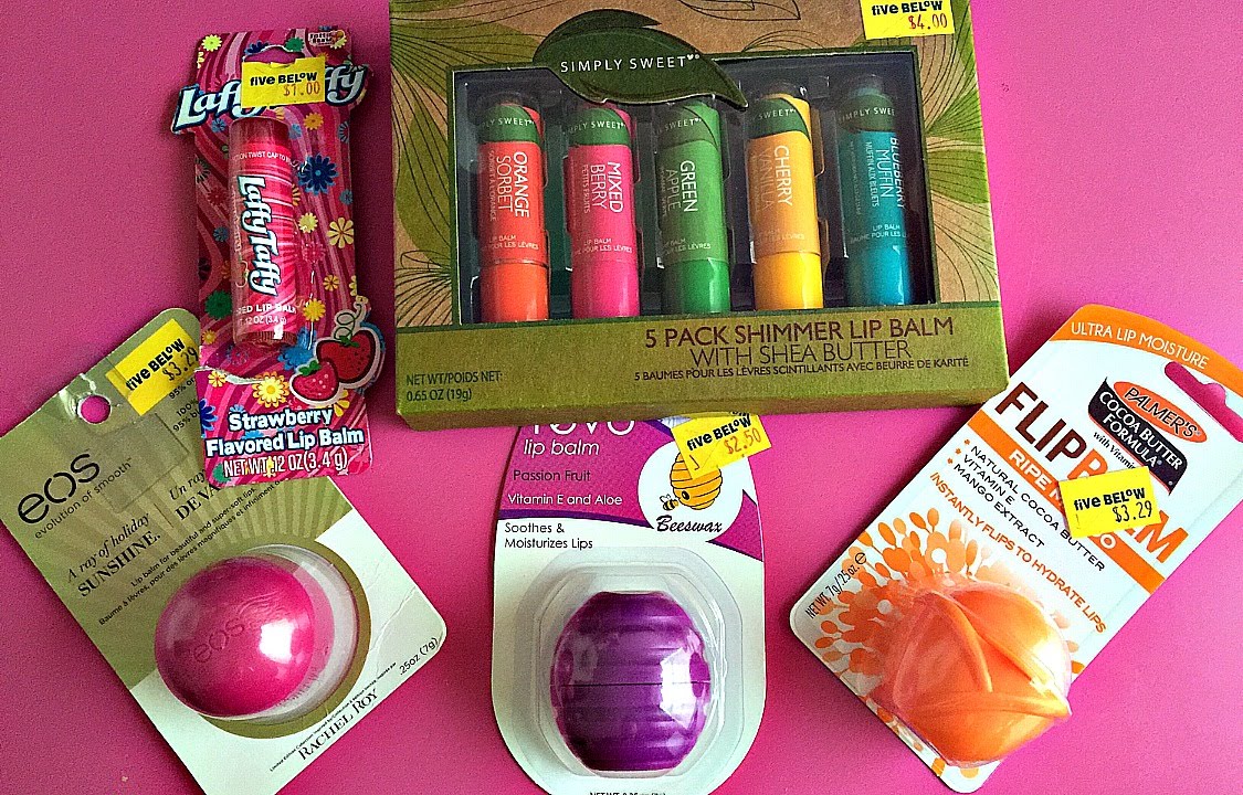Five Below Lip Balm Haul 4! YouTube