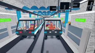 Roblox  Automatic Subway Line 1 and EST 1