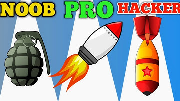 NOOB vs PRO vs HACKER | In Bomb Evolution | With Oggy And Jack | Dr. Octavius Gamer | ALL Levels