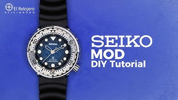 Así se monta un reloj SEIKO MOD, paso a paso