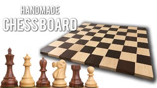 Building a Handmade Wooden Chess Board | Woodworking