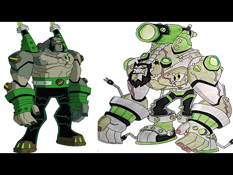 Ben 10 and Ben 10 ultimate aliens side by side part 2 - YouTube