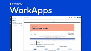 Smartsheet WorkApps screenshot 1