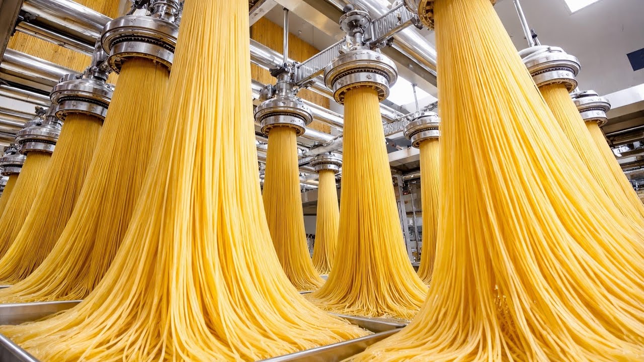 Comment sont fabriqués les spaghetti ?  Je te livre le secret ultime qu'ils vous cachent 👀