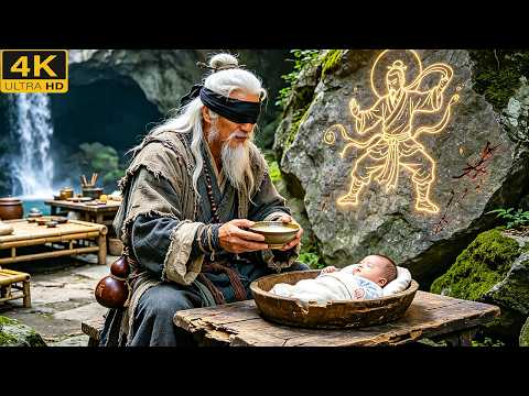 An abandoned baby grows up under a blind elder—trains hard and rises to martial arts peak!