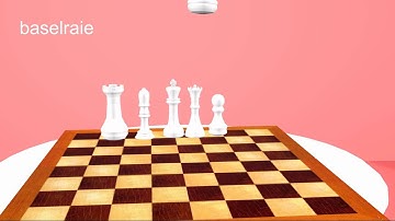 Modeling  Chess - 3DMax -After Effects