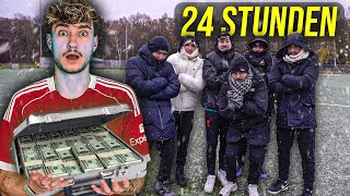 WER ALS LETZTES DEN FUßBALLPLATZ VERLÄSST GEWINNT 1.000€ *Winter Edition*