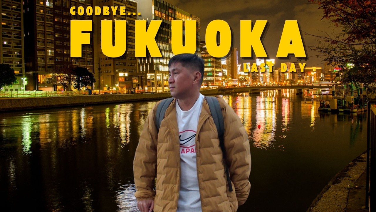 Japan Vlog: FUKUOKA | Gundam Park, LaLaport | Yatai | Fukuoka Airport