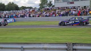 BTCC.  CRASHES TO BEAT ALL CRASHES AT OULTON PARK.