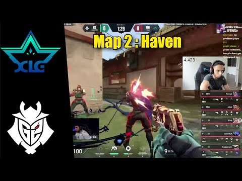 FNS react to XLG vs G2 | Map 2 | Valorant Masters Toronto 2025 |