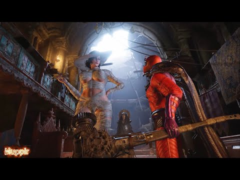 Resident Evil 8 Village Alcina Dimitrescu Mummy cloth's GamePlay