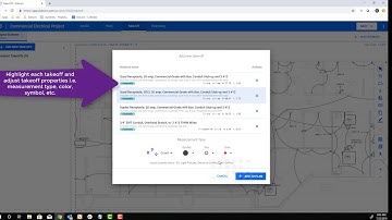 Esticom - Add Multiple Takeoffs to Plan