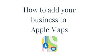 How to add your business to Apple Maps