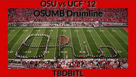 Halftime OSU vs UCF| OSUMB Drumline | The Ohio State University Marching Band