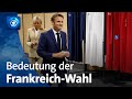 Wahl in Frankreich: Muss Macron um seine Mehrheit fürchten?