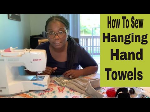 EASY DIY: A Hanging Kitchen Towel