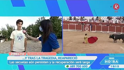 Entrevista a Manuel Perera tras la reaparicin en l...