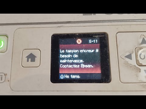 How to Fix Epson E11 Ink Pad Error