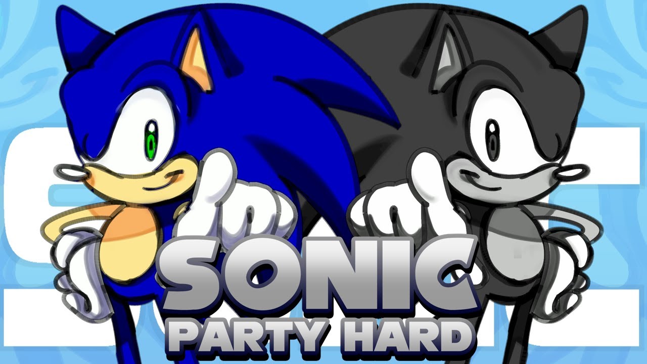 SONIC PARTY HARD - weird 2000s sonic DDR clone -