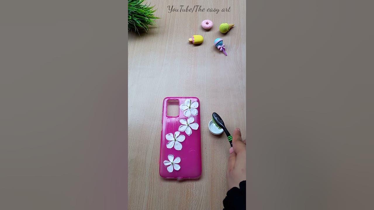 Phone cover painting😃#shorts