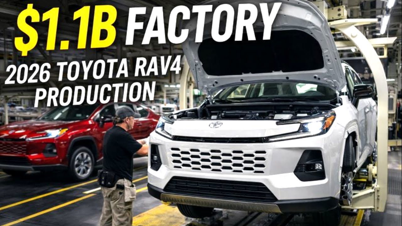 2026 Toyota RAV4 Production Inside the $1 1B Factory That Builds It