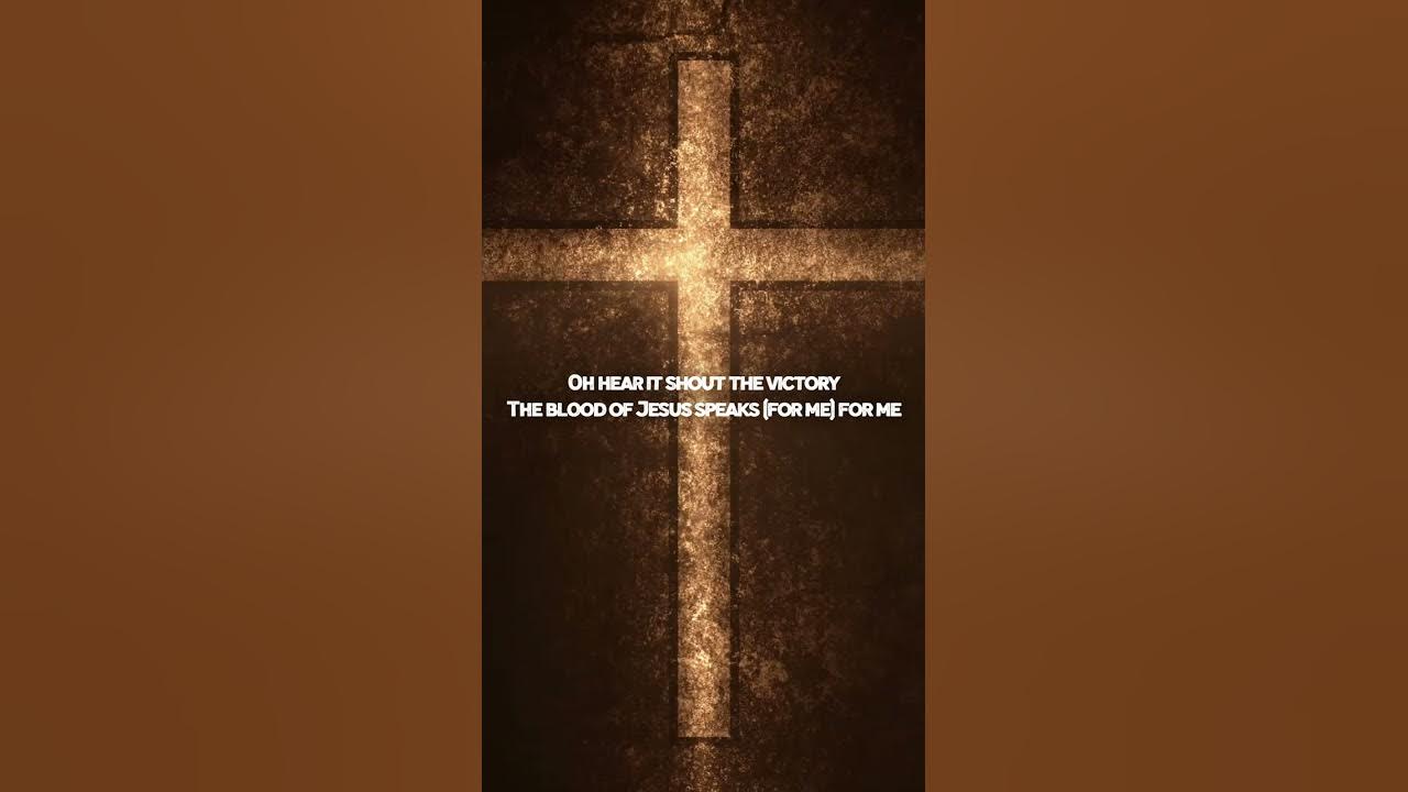 The Blood Of Jesus Speaks For Me | Travis Cottrell | Lyric Reel The Blood Of Jesus Speaks For Me | Travis Cottrell | Lyric Reel