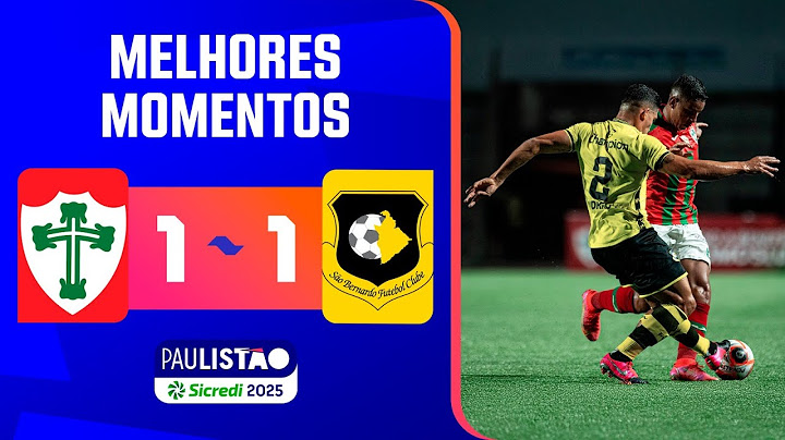 PORTUGUESA 1 X 1 SÃO BERNARDO | MELHORES MOMENTOS | 11ª RODADA | PAULISTÃO 2025