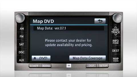 Navigation (map DVD load/eject) Venza Toyota of Slidell