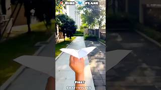 how to make a paper airplane bird 🕊️ || easiest plane #shorts #paper #usa #paperplane