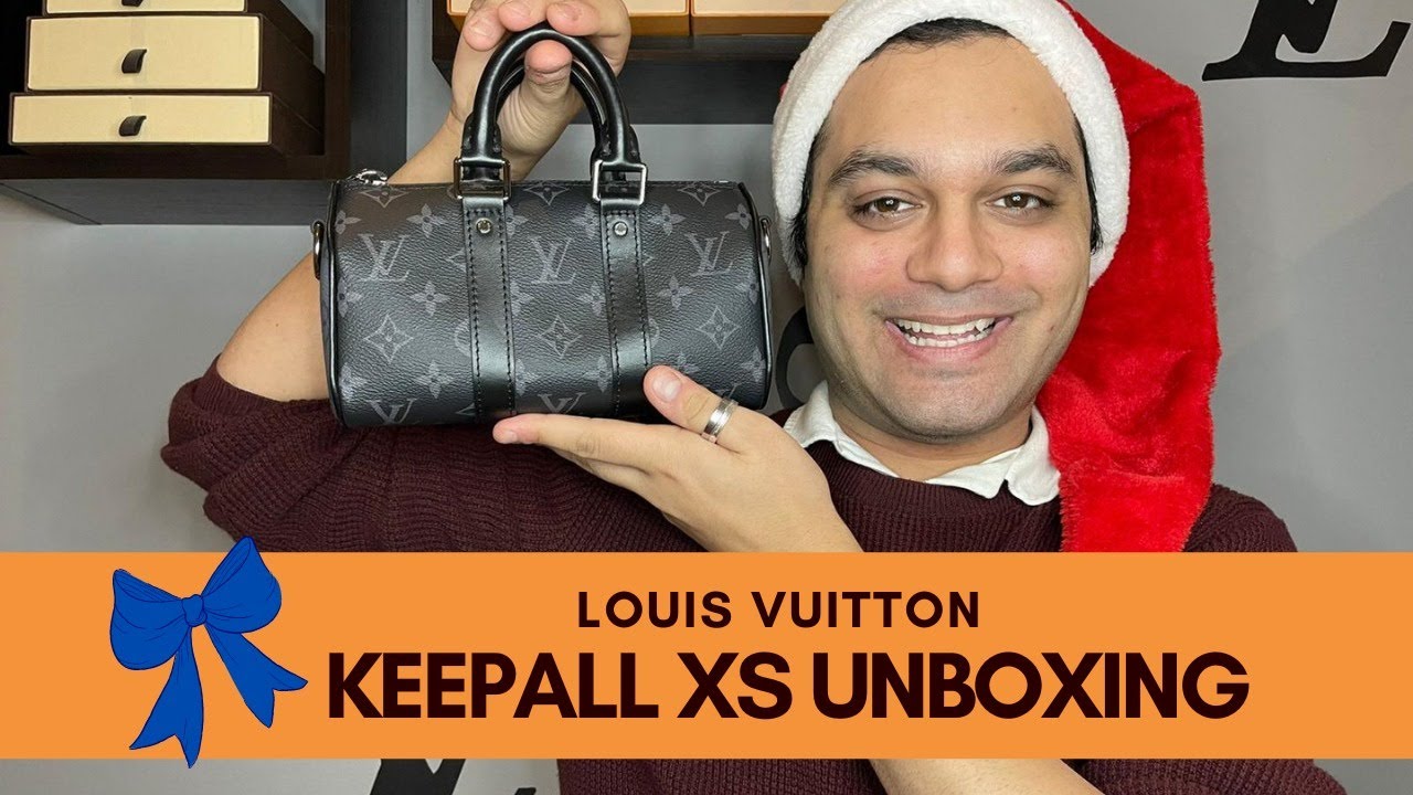LOUIS VUITTON KEEPALL XS UNBOXING, Louis Vuitton Unboxing