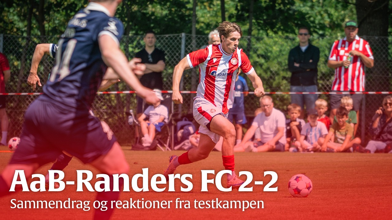 AaB-Randers FC 2-2, 8. juli 2026