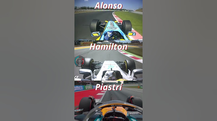 Spain Turn 1 Evolution: Alonso 2005 vs Hamilton 2017 vs Piastri 2025 – INSANE Comparison!