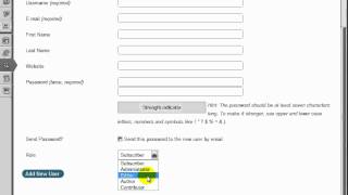 21-   Adding and Managing Users in WordPress