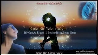 Bana Bir Yalan Söyle l Sevgi Onur #Şiir #ŞiirDinle #SevgiOnur