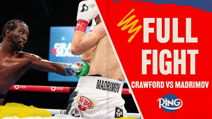 Terence Crawford's 154-Pound Debut Against Israil Madrimov | FULL FIGHT | RIYADH SEASON CARD
