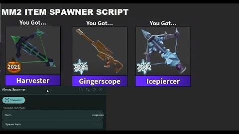 (NEW🔥) MM2 ITEM SPAWNER SCRIPT | PASTEBIN | DIRECT LINK
