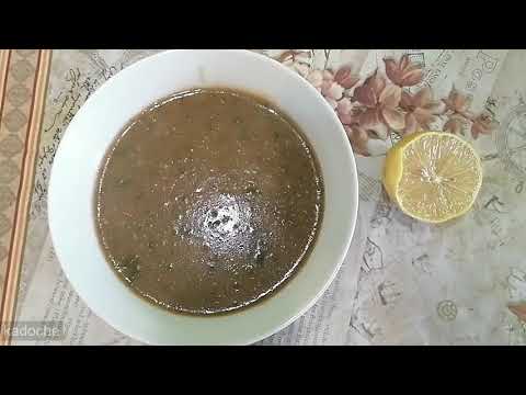 شوربه العدس الممروته من المطبخ اللبناني