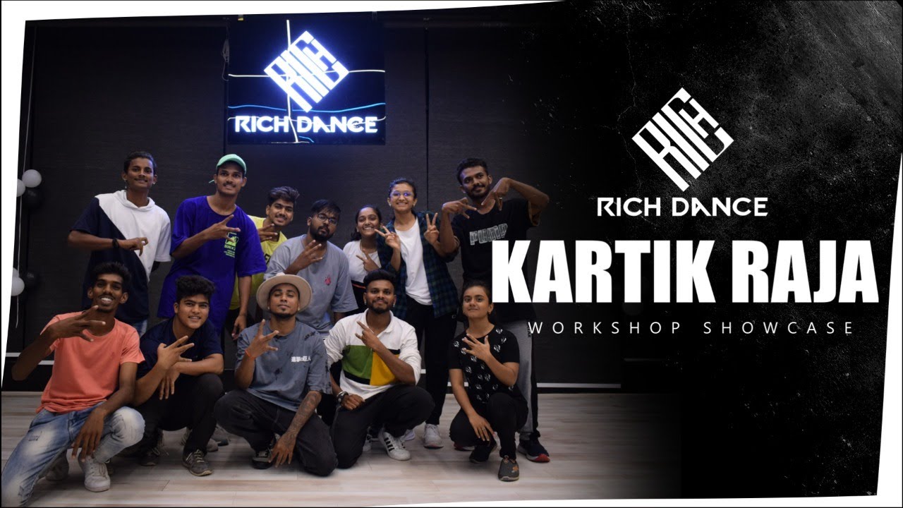 Kartik Raja | Solapur Workshop Showcase | Rich Dance India | #race # ...